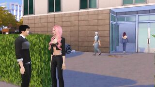 The Office Sims Parody (Japanese Futa Enticed by BWC) | Vignette 48