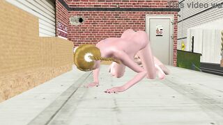 Highly Fantastic 18yo Dame Dual Faux-cock Bum Tears up Jaw-dropping T-girl THREE DIMENSIONAL Animation Manga porn