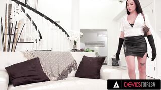 DEMONS TGIRLS - Married Duo Reconnect With Super-hot Trans Fuckfest With Haven Rose