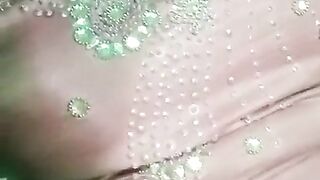 Indian Bummer Crossdresser Bottom real homemade fuckfest in pinkish salwar kurta with strenuous jwellery just like a housewife