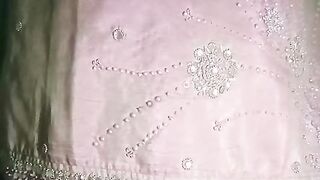 Indian Bummer Crossdresser Bottom real homemade fuckfest in pinkish salwar kurta with strenuous jwellery just like a housewife