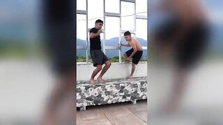 2 thieves invadedto my building looking for jewelry and I concluded up having assfucking hump with both of them.