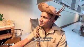 Just sight how fleshy, O Cangaço trio-Edition, Lampião and Maria Bonita having superb fuck-a-thon like you've never seen, participation by Nikolle Mayara and Ativo Dotado, subscribe now.