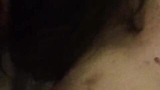 Brandy deepthroats lollipop and getting pulverized