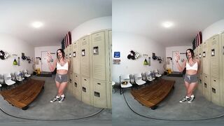 Observing Leah Hayes Plow Herself on a Faux-cock for You