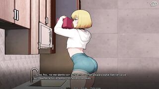 I catch my femboy roomie wanking in my sofa - Bunkered with Femboy