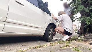 I needed help switching my camper tire and view what happened.