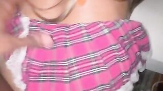 Snowbunny Transsexual Taking BIG BLACK COCK Deep