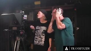 MESMERIZED 2 News Anchors Trans Get Plumbed During Their Live Broadcast By Her Red-hot Producer