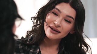 Cami Strella big boobs drenched in Andylynn Paynes tranny cum