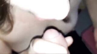 My wife blowjob our neighbor's cock
