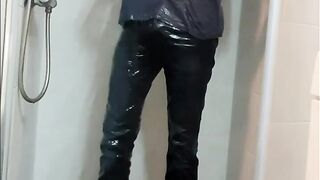 Bathroom and have fun in clothes