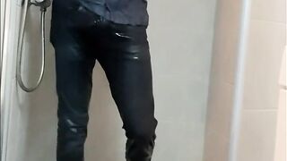 Bathroom and have fun in clothes