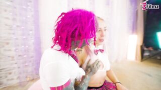 College TRANS female ANAL INVASION penetrates and gapes teenie RUMP - arse munching, raunchy plumb, yam-sized jizz shot