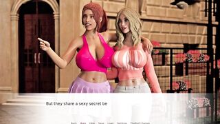 Shameless Afterparty #01 - Ash-blonde School Chick Enjoys THICK Futa Salami Inwards Her Jaws