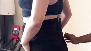 Torn up By My Big black cock Gym Individual