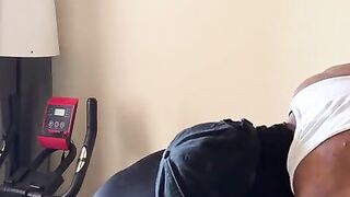 Torn up By My Big black cock Gym Individual