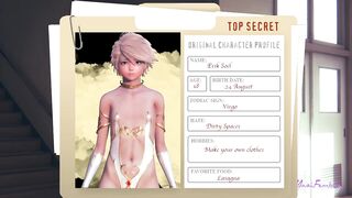 Yaoi Femboy - Erik costume play maid no condom