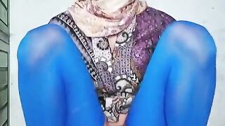 Hijab She-male Onanism With Fuckfest Fucktoys