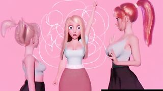 Sexsona trio - Tiddy Bumpers - Hermaphroditism Greatest Buddies Yuna and Mikimi Discuss Their Plan To Get SUPAH LAID!!!