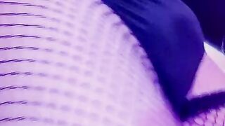 cool Latin Sissy ladyboy pumps her taut tiny booty bone PMV