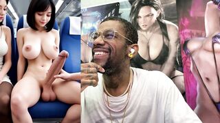 Massive Knocker Towheaded Superslut Shooting Jiggly Jizz From Her Rock hard Dame Dick, Transgender Japanese Damsel Gets A Hand-job And Pops All Over, Trans Magician Taunting Her Nymph Hard-on, Trans DJ Finishes off, AI Generated