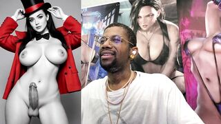 Massive Knocker Towheaded Superslut Shooting Jiggly Jizz From Her Rock hard Dame Dick, Transgender Japanese Damsel Gets A Hand-job And Pops All Over, Trans Magician Taunting Her Nymph Hard-on, Trans DJ Finishes off, AI Generated