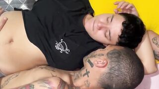 Having fuck-a-thon with a trans dude for the very first time.