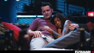 Kinky Girl/girl Gets larger Yam-sized Manhood - Multiracial Hermaphroditism Lezzie domination