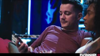 Kinky Girl/girl Gets larger Yam-sized Manhood - Multiracial Hermaphroditism Lezzie domination