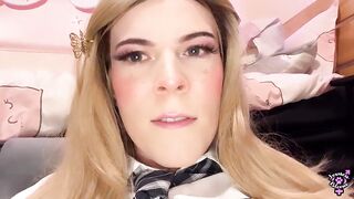 Desperate Sissy Tart in Purity Pleads For Football Crew Gang-fuck While Machine-Drilled & Spurting – Slurping My Ass fucking Jism Slurping It Was Theirs