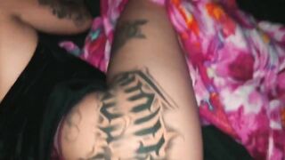 My homie woke up insane in the middle of the night and asked to be with me, he had hump for the first-ever time with a trans damsel - finish on Crimson - Luana Prado