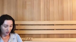 PERSPIRING HUMID POUND