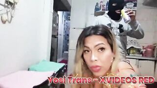 YOSI TRANS IN PERU! - Sensational from a ultra-kinky Peruvian who made me shriek so supreme