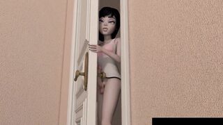 All My Roomies Love two - A Hermaphroditism Asks her Hermaphroditism Roomy To Help Train Her About Fuck-fest