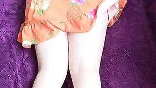 Enthralling Village Femboy Frolicking With Her Ladylike Figure Self Palpate