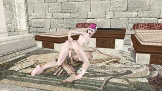 Sumptuous Ladyboy Frigs Arse Rear end Fashion THREE DIMENSIONAL Toon Manga porn