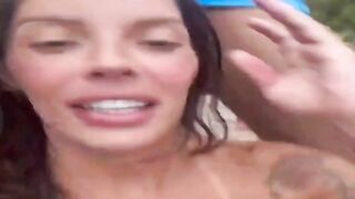She Got Gang-fucked At The Beach
