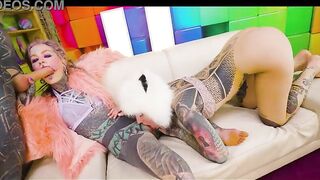 Wild GGBB Rectal double anal invasion DOUBLE PENETRATION with Messy Oral jobs and A2M Spunk Have fun