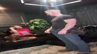 Transgender princess Multiracial Lovemaking