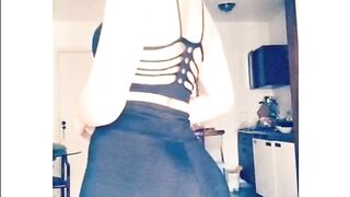 Compilation of teenie transgender call girls selfie flicks and smashing with customers