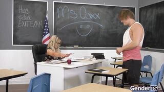 The things I do as a tgirl teacher to get my student to pass