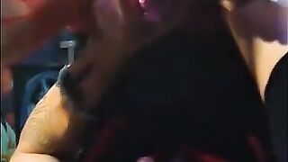 Trans Superslut's Little Rectum Prays for Attention ,Then She Pops All Over Her Own Face