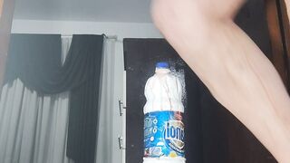 arrombando o cu com garrafa 5sa