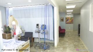 Getting the she-male nurse's attention - Jenna Bj's
