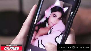 GENDERX FILMS - Dark haired Honey Avery Lust Roll Porks Her Meeting Into Conformity
