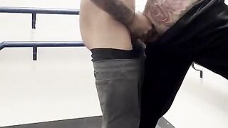 Shemale Fuckfest In Forbiden Place