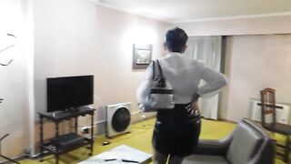 WE WENT TO WITNESS AN BEDROOM TO RENT...