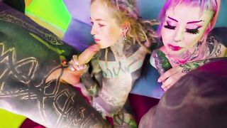 Hard-core 4some Buttfuck - Dual Foray, ASS-TO-MOUTH and Facial cumshot