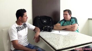 T-girl Melyna Merli romped no condom